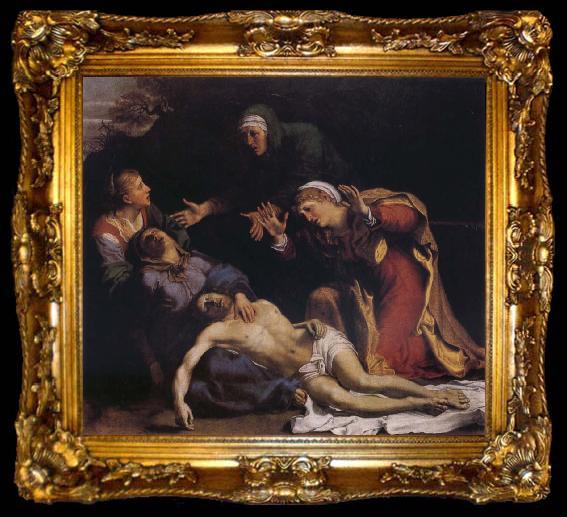 framed  Annibale Carracci The Lamentation of Christ, ta009-2